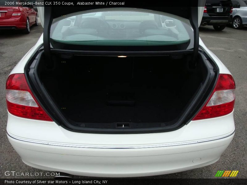 Alabaster White / Charcoal 2006 Mercedes-Benz CLK 350 Coupe