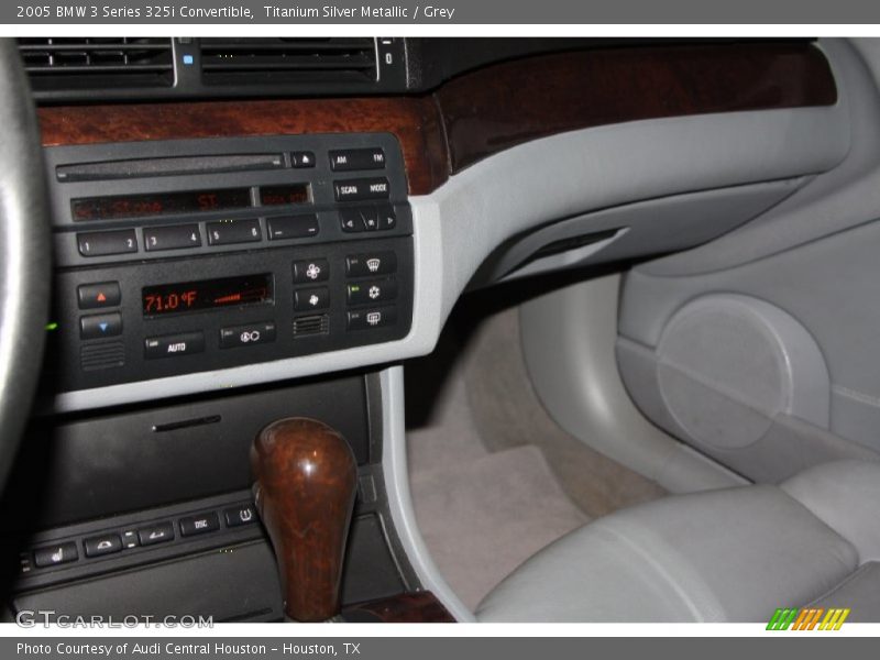 Titanium Silver Metallic / Grey 2005 BMW 3 Series 325i Convertible