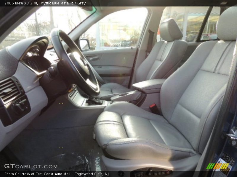 Front Seat of 2006 X3 3.0i