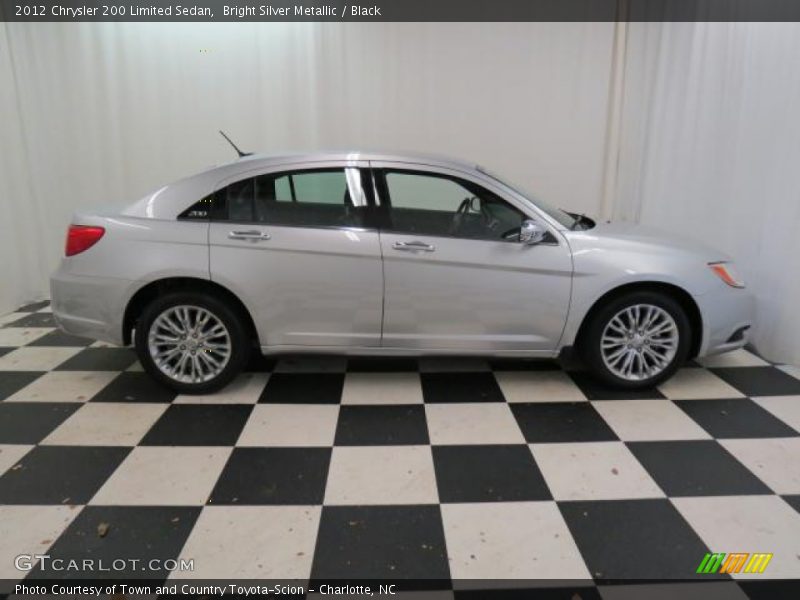 Bright Silver Metallic / Black 2012 Chrysler 200 Limited Sedan