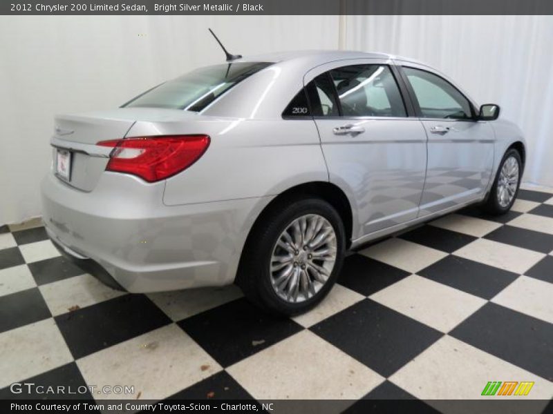 Bright Silver Metallic / Black 2012 Chrysler 200 Limited Sedan
