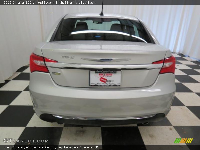 Bright Silver Metallic / Black 2012 Chrysler 200 Limited Sedan