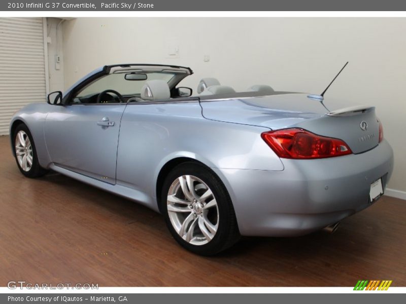 Pacific Sky / Stone 2010 Infiniti G 37 Convertible