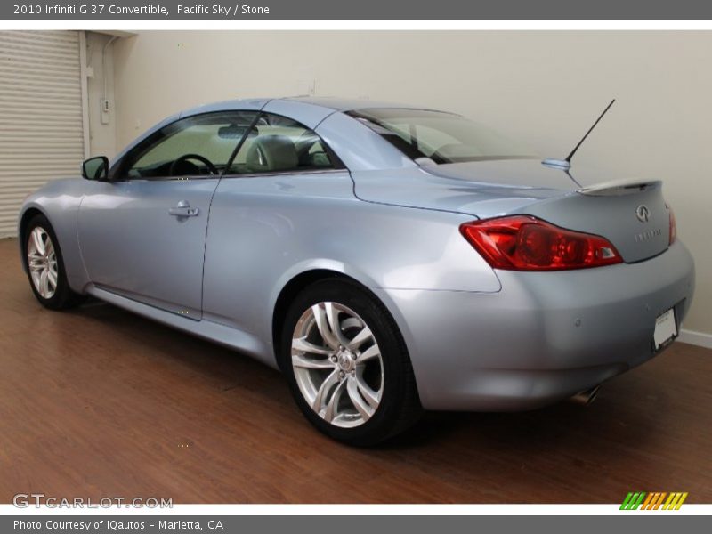Pacific Sky / Stone 2010 Infiniti G 37 Convertible