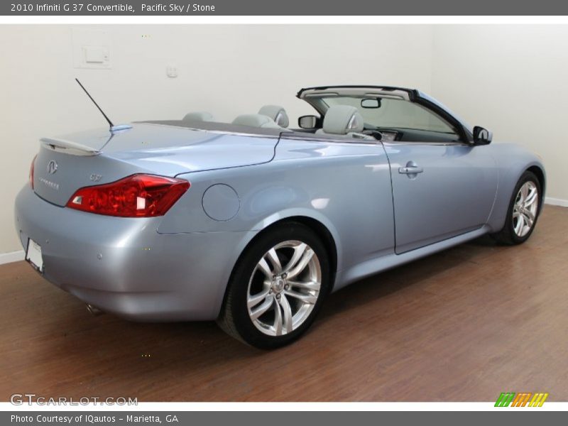 Pacific Sky / Stone 2010 Infiniti G 37 Convertible