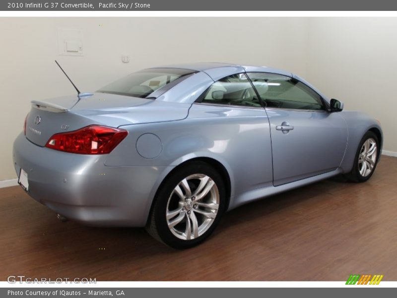 Pacific Sky / Stone 2010 Infiniti G 37 Convertible