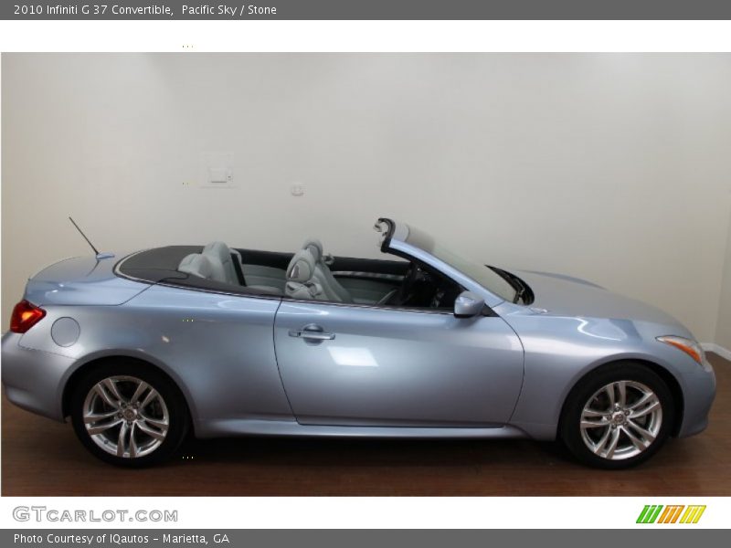 Pacific Sky / Stone 2010 Infiniti G 37 Convertible