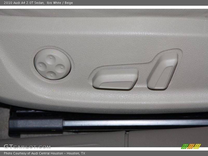 Ibis White / Beige 2010 Audi A4 2.0T Sedan