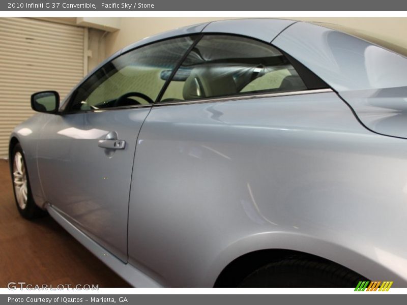 Pacific Sky / Stone 2010 Infiniti G 37 Convertible