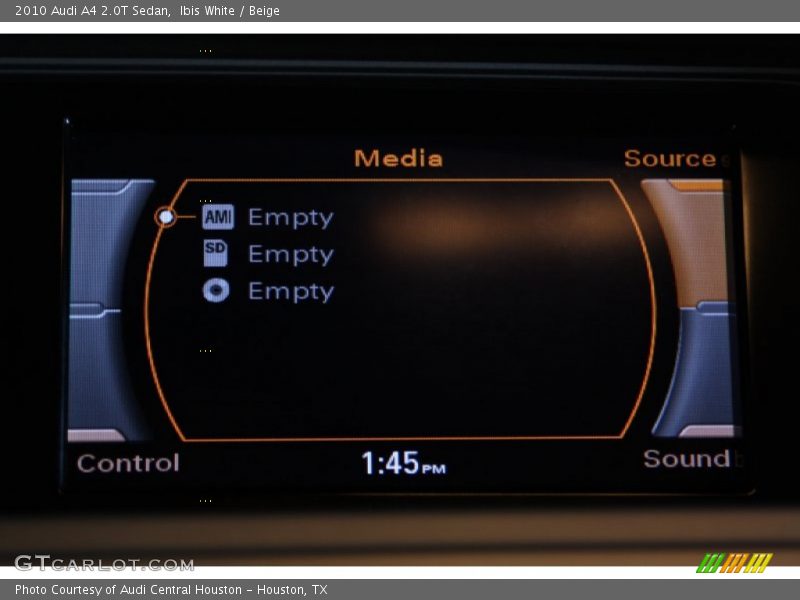 Ibis White / Beige 2010 Audi A4 2.0T Sedan