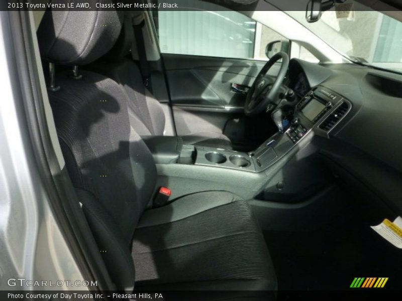 Classic Silver Metallic / Black 2013 Toyota Venza LE AWD
