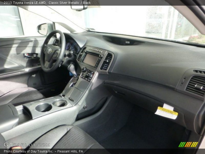 Classic Silver Metallic / Black 2013 Toyota Venza LE AWD