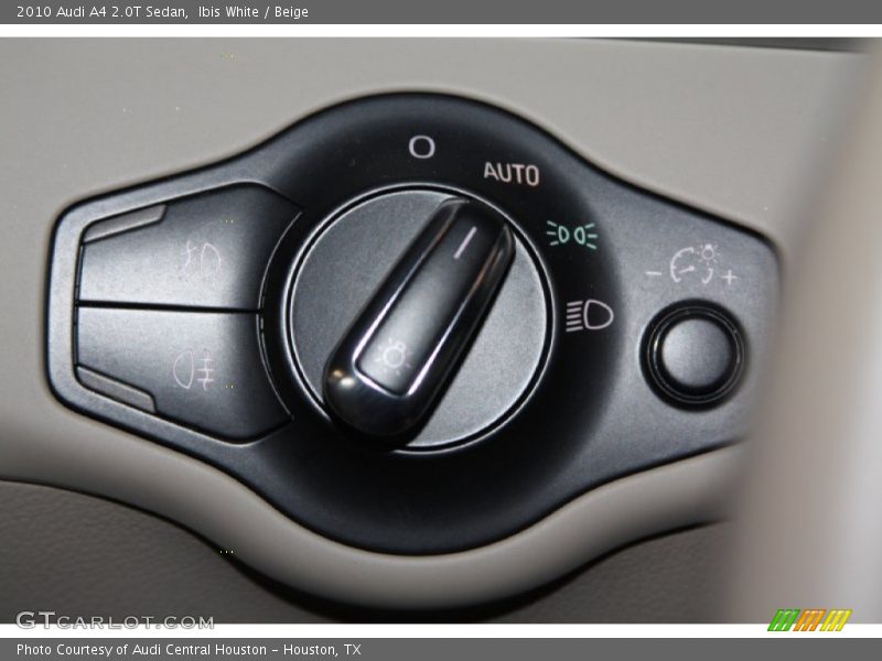 Ibis White / Beige 2010 Audi A4 2.0T Sedan