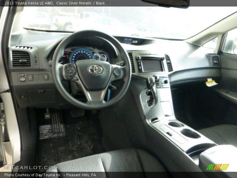 Classic Silver Metallic / Black 2013 Toyota Venza LE AWD