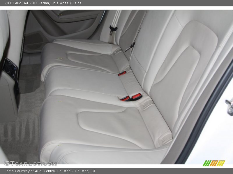 Ibis White / Beige 2010 Audi A4 2.0T Sedan