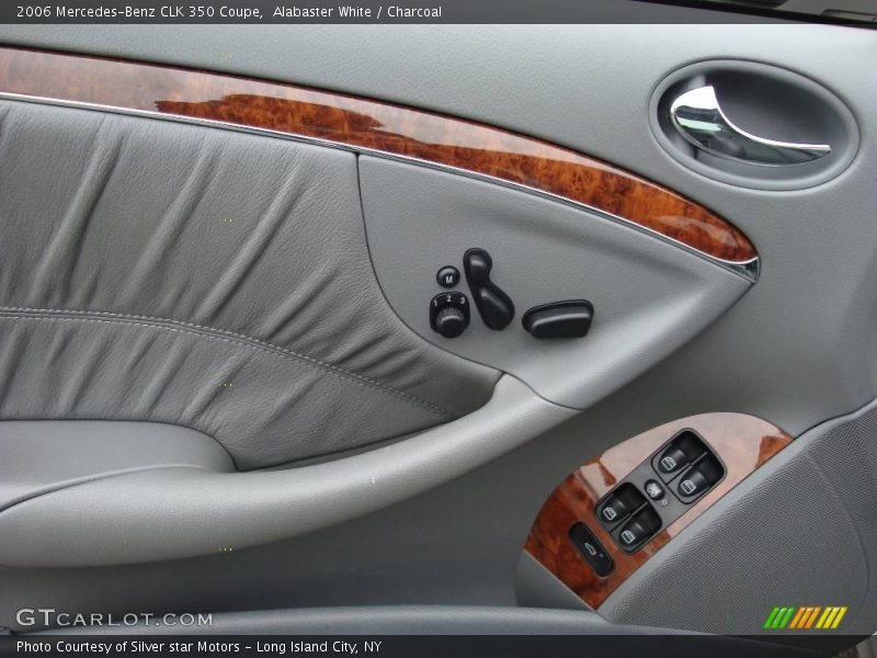 Alabaster White / Charcoal 2006 Mercedes-Benz CLK 350 Coupe