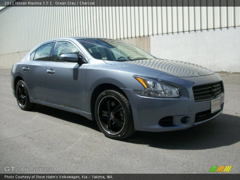 Ocean Gray / Charcoal 2011 Nissan Maxima 3.5 S