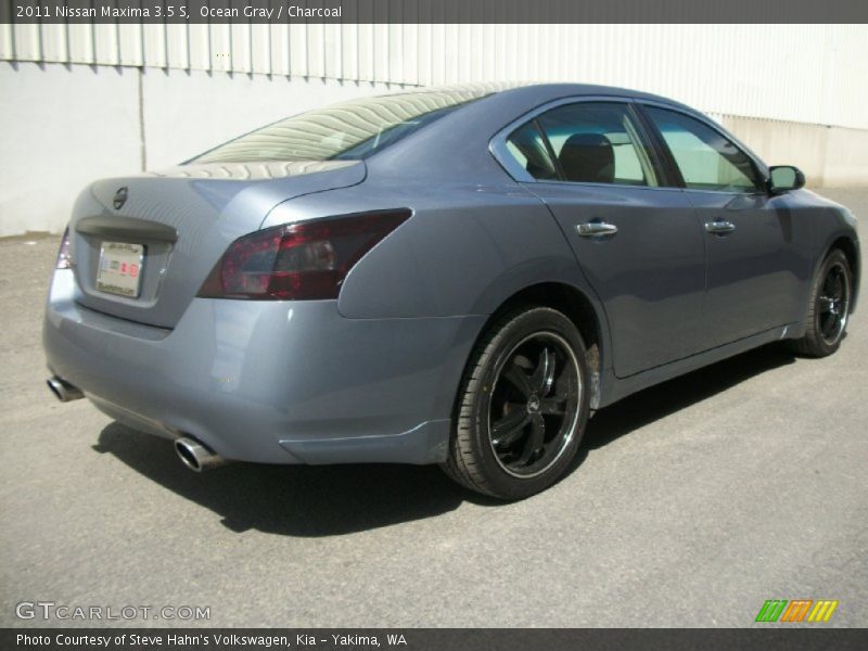 Ocean Gray / Charcoal 2011 Nissan Maxima 3.5 S