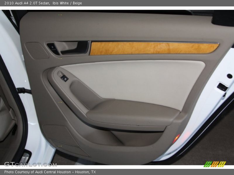 Ibis White / Beige 2010 Audi A4 2.0T Sedan