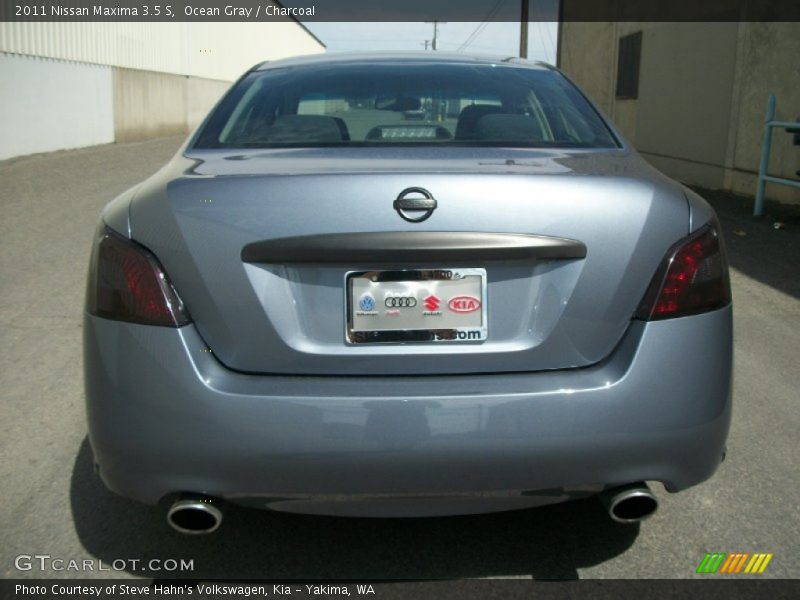 Ocean Gray / Charcoal 2011 Nissan Maxima 3.5 S