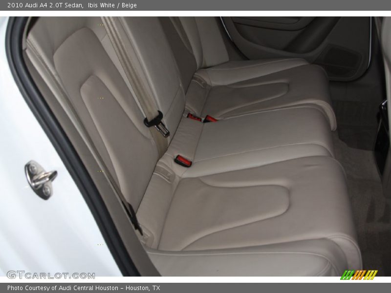 Ibis White / Beige 2010 Audi A4 2.0T Sedan