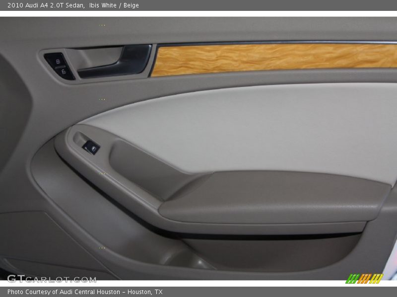 Ibis White / Beige 2010 Audi A4 2.0T Sedan