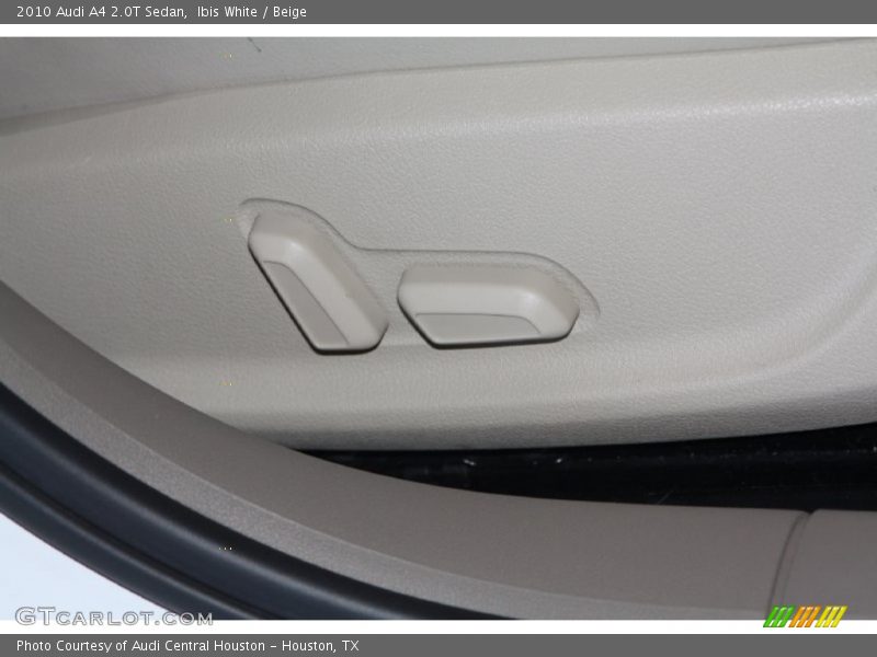 Ibis White / Beige 2010 Audi A4 2.0T Sedan
