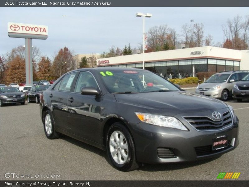 Magnetic Gray Metallic / Ash Gray 2010 Toyota Camry LE