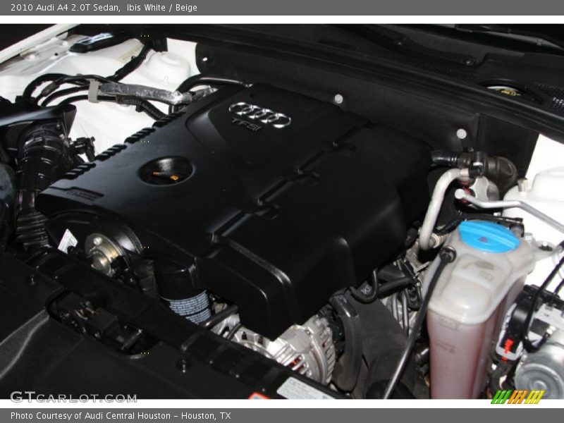 Ibis White / Beige 2010 Audi A4 2.0T Sedan
