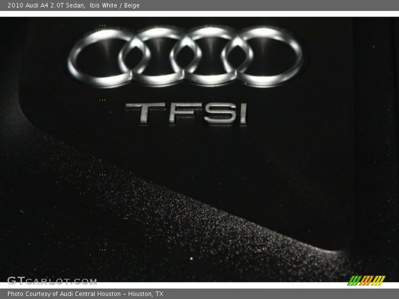 Ibis White / Beige 2010 Audi A4 2.0T Sedan