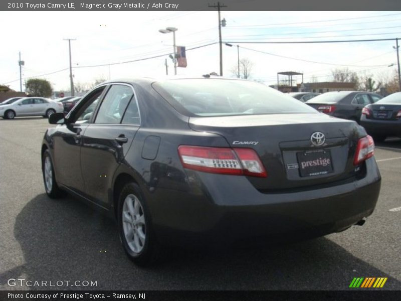 Magnetic Gray Metallic / Ash Gray 2010 Toyota Camry LE