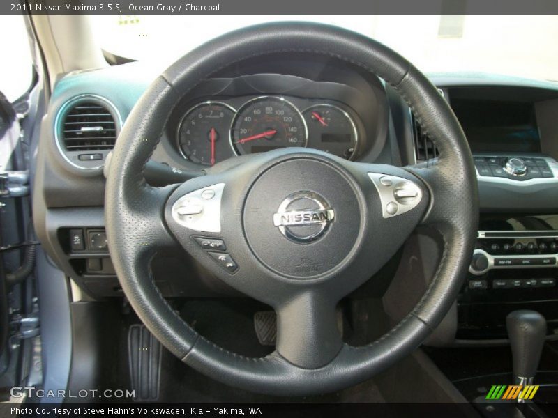 Ocean Gray / Charcoal 2011 Nissan Maxima 3.5 S