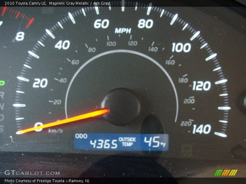 Magnetic Gray Metallic / Ash Gray 2010 Toyota Camry LE