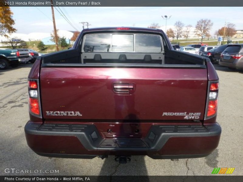 Dark Cherry Pearl / Black 2013 Honda Ridgeline RTL