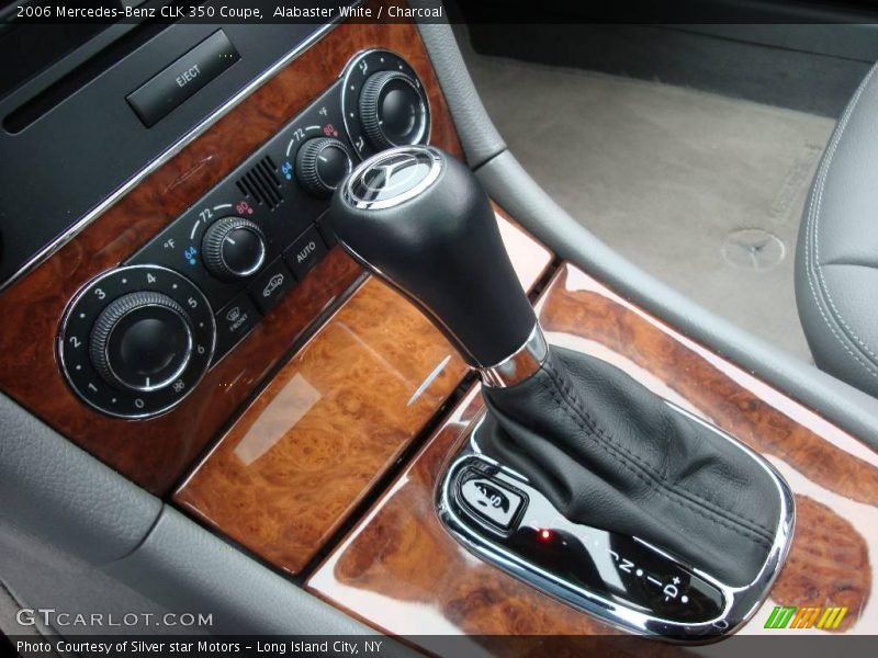 Alabaster White / Charcoal 2006 Mercedes-Benz CLK 350 Coupe