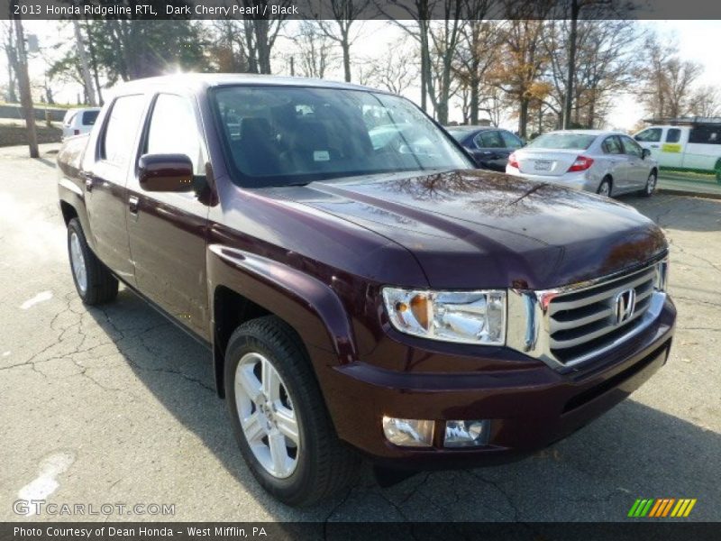 Dark Cherry Pearl / Black 2013 Honda Ridgeline RTL