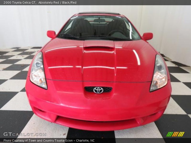 Absolutely Red / Black/Red 2000 Toyota Celica GT