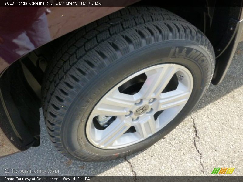 Dark Cherry Pearl / Black 2013 Honda Ridgeline RTL
