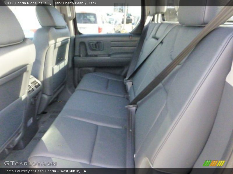 Rear Seat of 2013 Ridgeline RTL