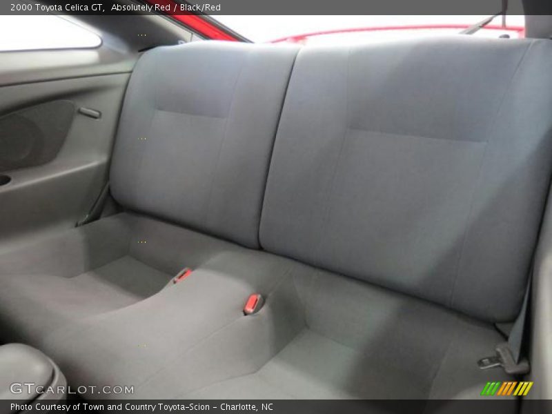 Rear Seat of 2000 Celica GT
