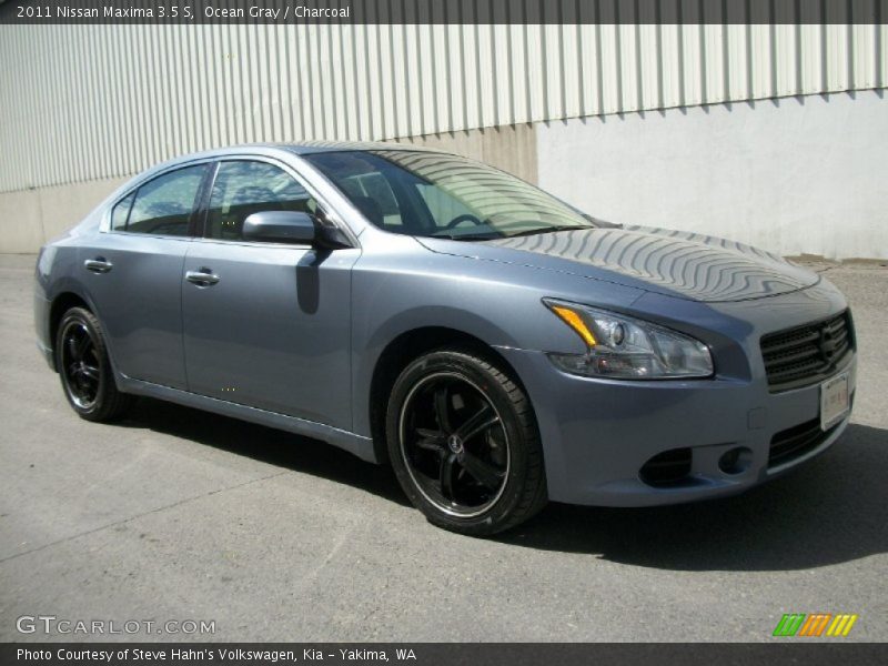 Ocean Gray / Charcoal 2011 Nissan Maxima 3.5 S