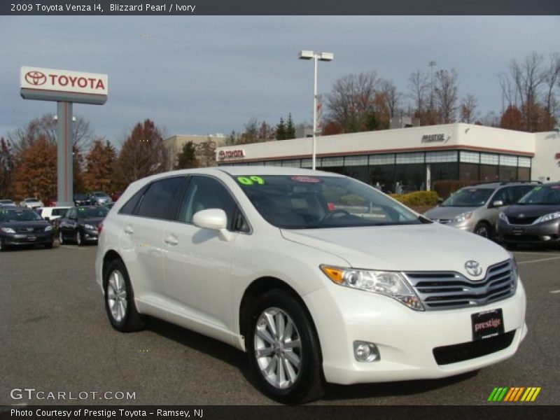 Blizzard Pearl / Ivory 2009 Toyota Venza I4
