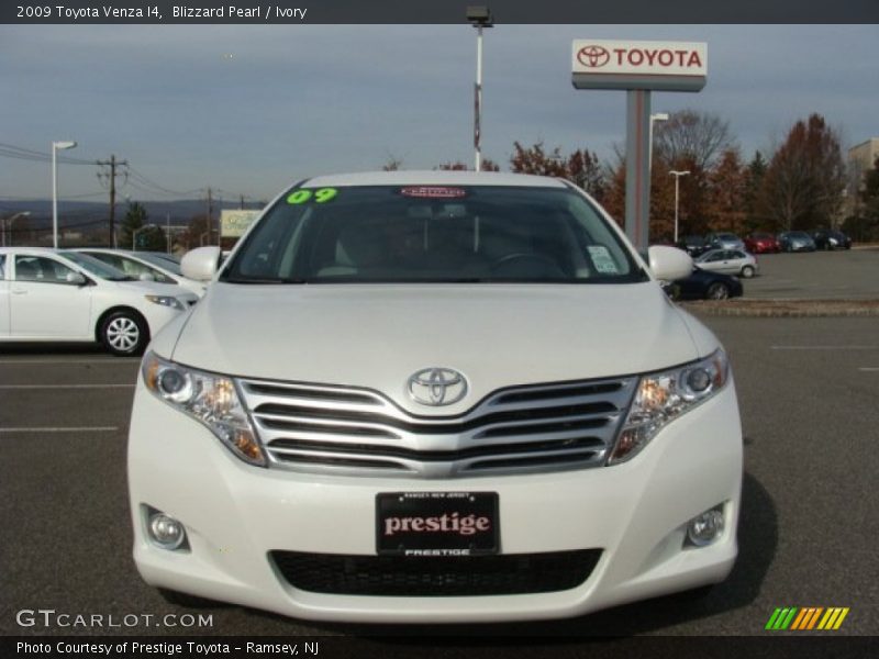 Blizzard Pearl / Ivory 2009 Toyota Venza I4