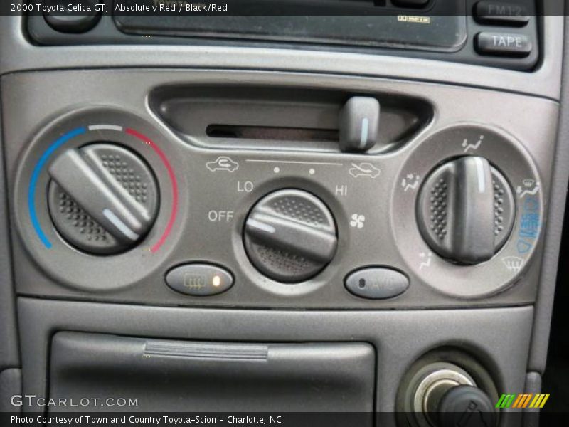 Controls of 2000 Celica GT