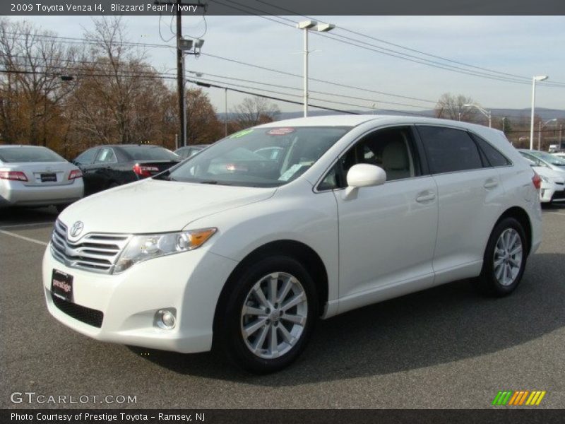 Blizzard Pearl / Ivory 2009 Toyota Venza I4