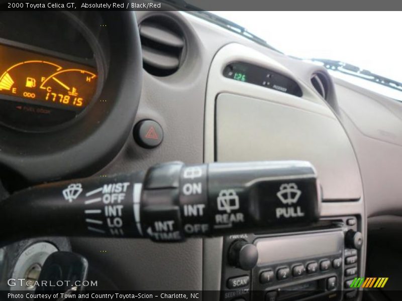 Controls of 2000 Celica GT