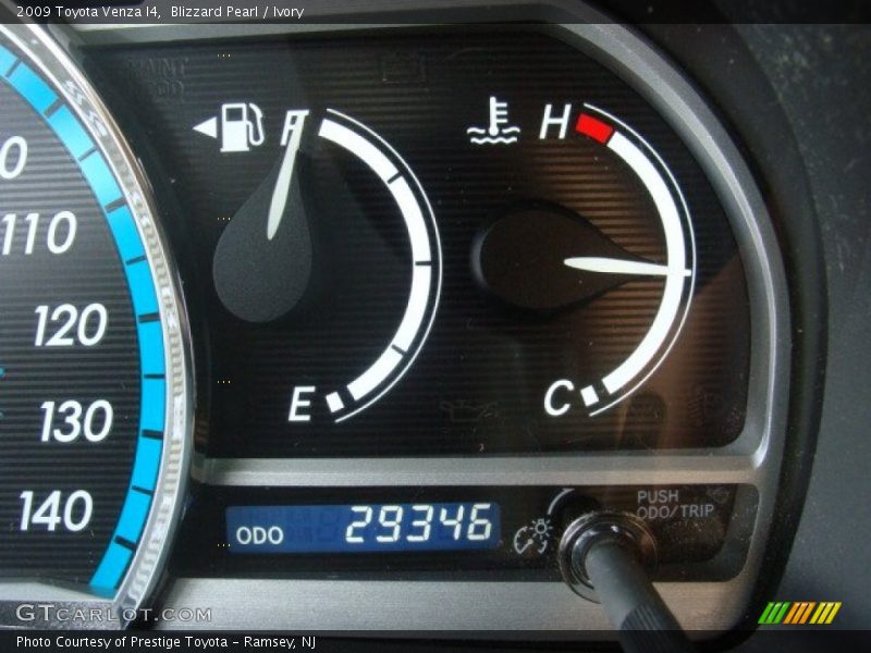 Blizzard Pearl / Ivory 2009 Toyota Venza I4