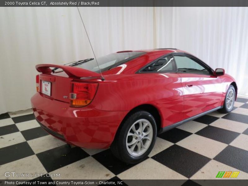 Absolutely Red / Black/Red 2000 Toyota Celica GT