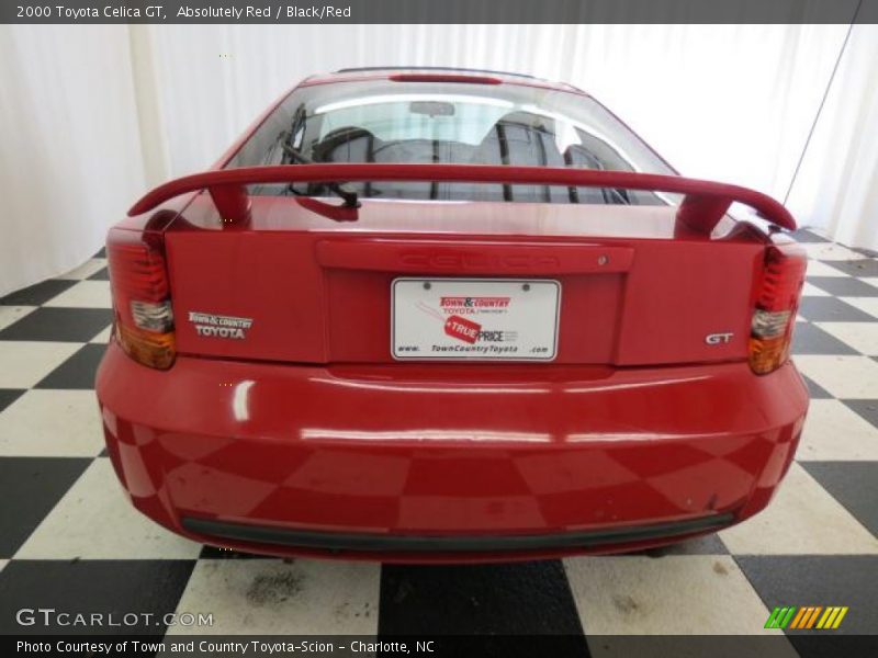 Absolutely Red / Black/Red 2000 Toyota Celica GT