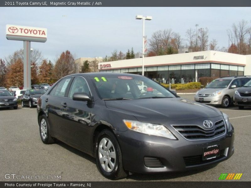 Magnetic Gray Metallic / Ash 2011 Toyota Camry LE